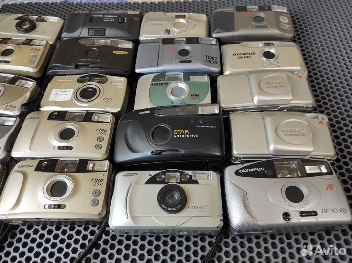 Пленочный фотоаппараты Samsung Olympus на запчасти