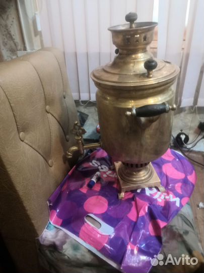 Самовар на дровах СССР