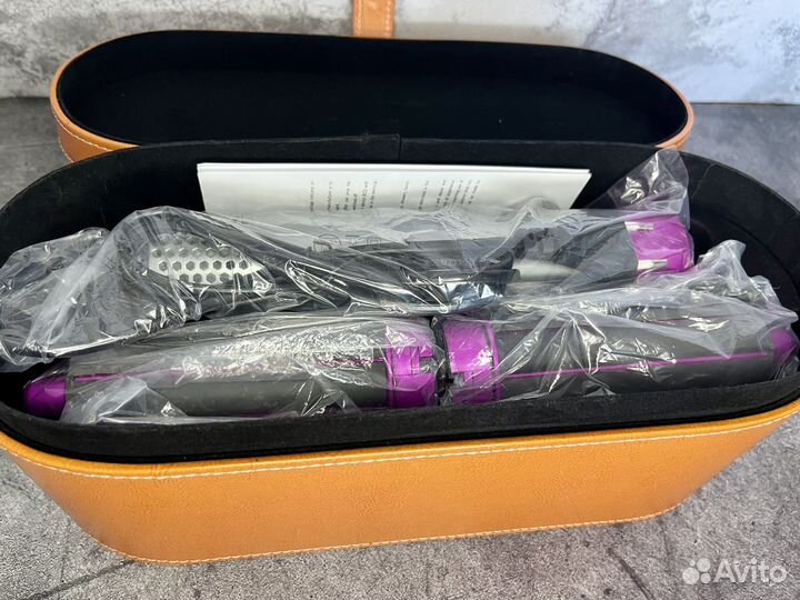 Фен dyson стайлер розовый