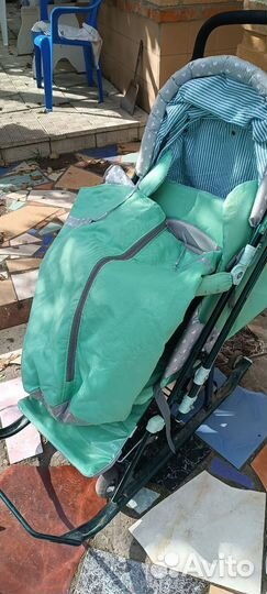 Санки коляска Ника