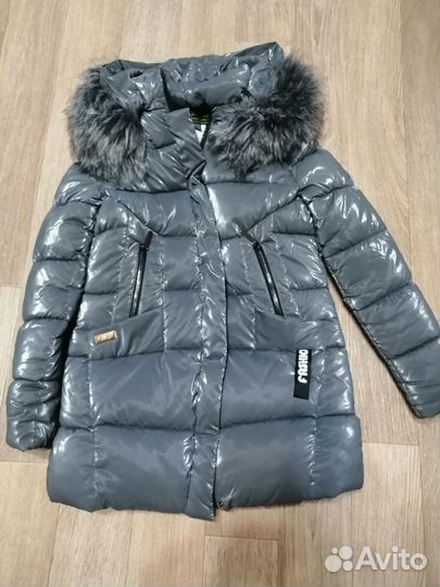 Пуховик для девочки зима