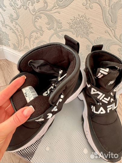 Ботинки fila зимние