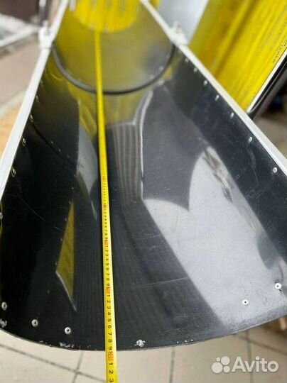 Пластиковый лоток автобетоносмесителя