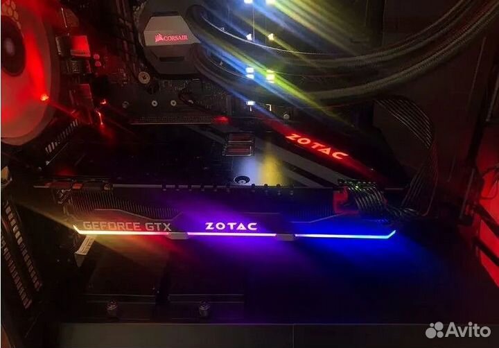 Видеокарта zotac gtx 1080 ti 11gb AMP Edition