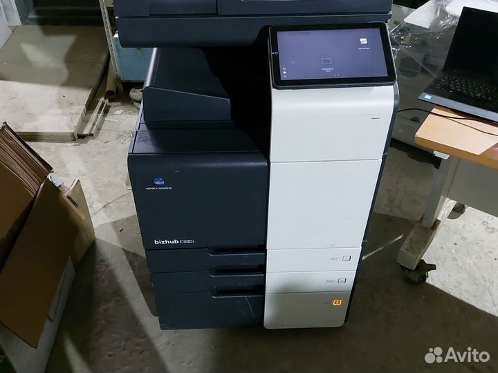 Мфу лазерный цветной Konica Minolta bizhub C300i