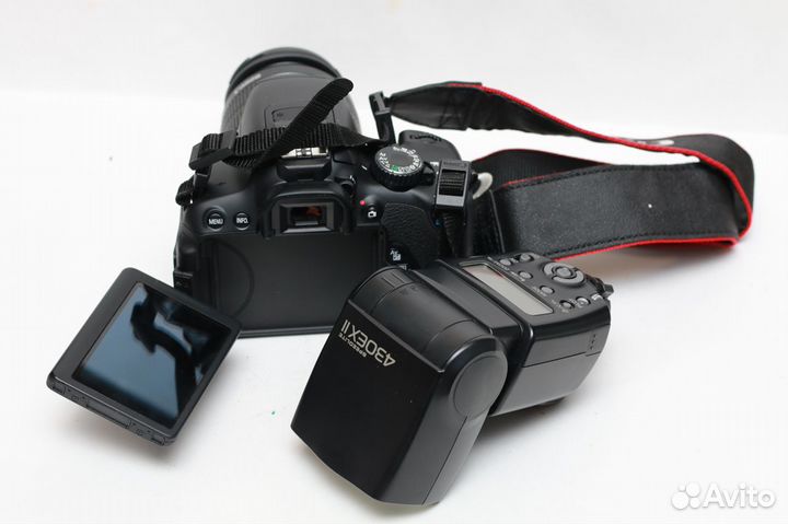 Canon 650D + вспышка