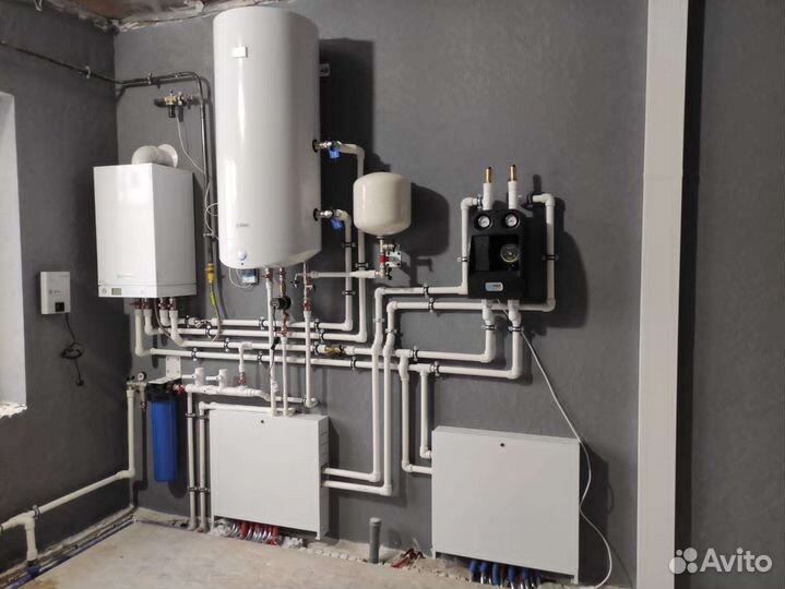 Монтаж отопления, водоснабжения, канализация