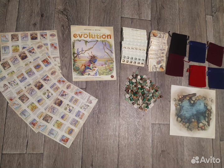 Настольная игра Эволюция Естественный отбор