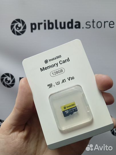 Карта памяти microSD Insta360 128 Gb Memory Card