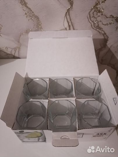 Набор стаканов 210 мл