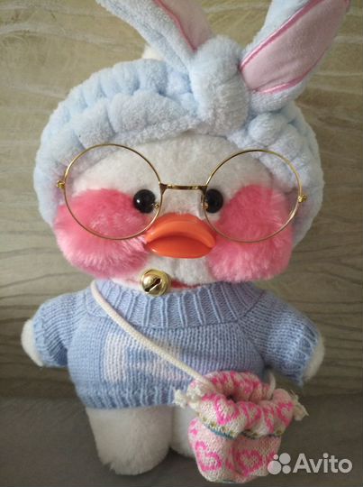 Утка лалафанфан lalafanfan уточка в очках