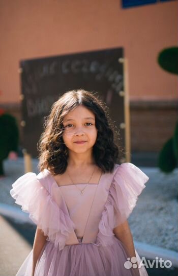Платье пышное на выпускной 128-134