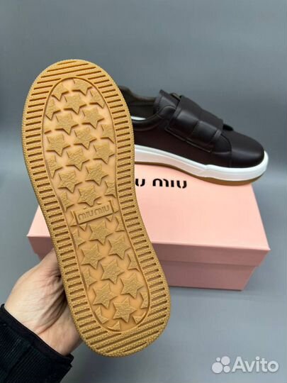 Кеды Miu Miu на липучке 36-40