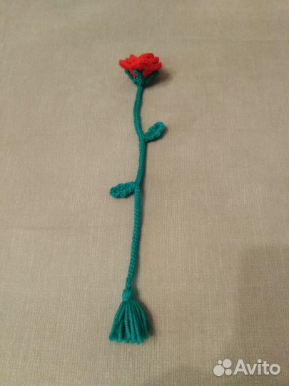 Закладка для книг - роза