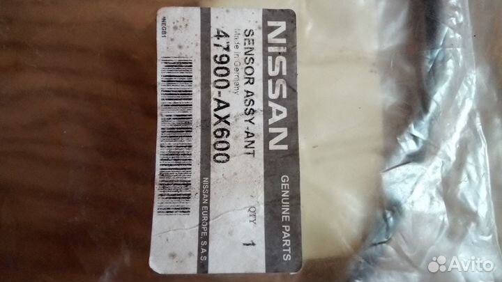 Датчик ABS на Nissan Note/Micra новый