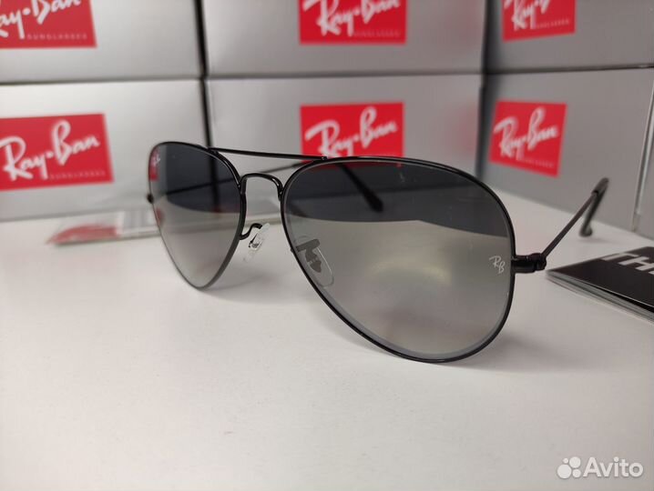 Очки Ray Ban Aviator 3025 темные