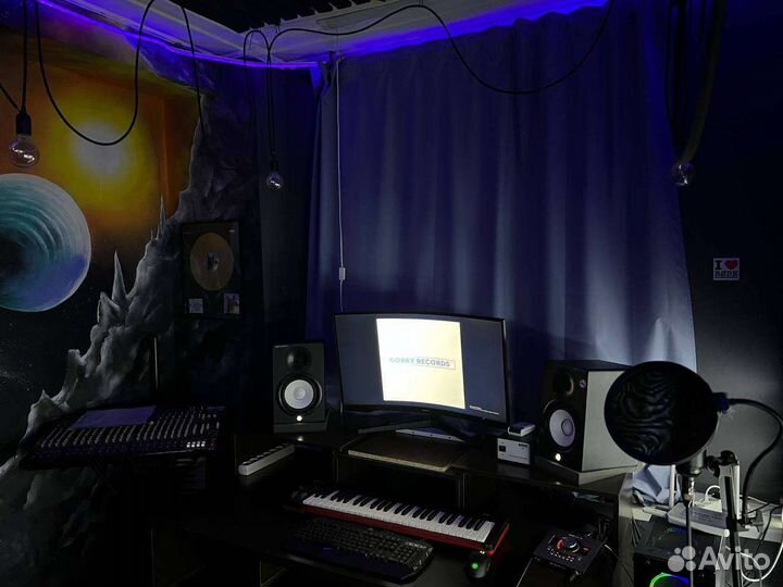 Студия Звукозаписи М. Дубровка Аренда/Запись 24/7