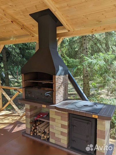 Ваше барбекю комплекс для беседки под ключ