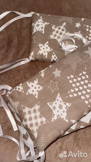 Бортики в детскую кроватку