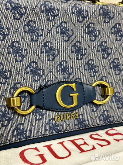 Сумка Guess Izzy синяя