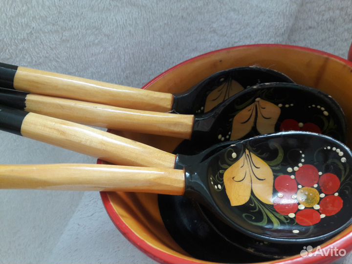 Хохлома cccр. Винтаж