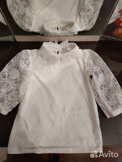 Блузка на девочку 122