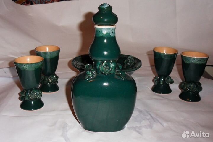 Набор керамический СССР 5 предметов