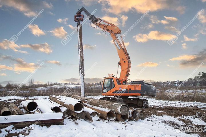 Вибропогружатель Daedong DPD600T