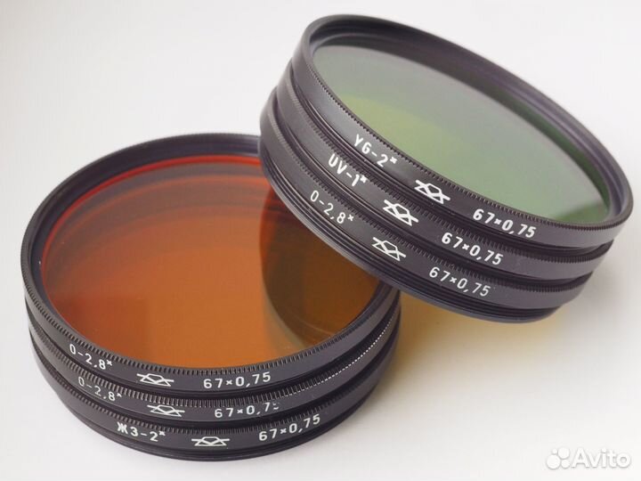 Светофильтры Мир-10А и Таир-11А