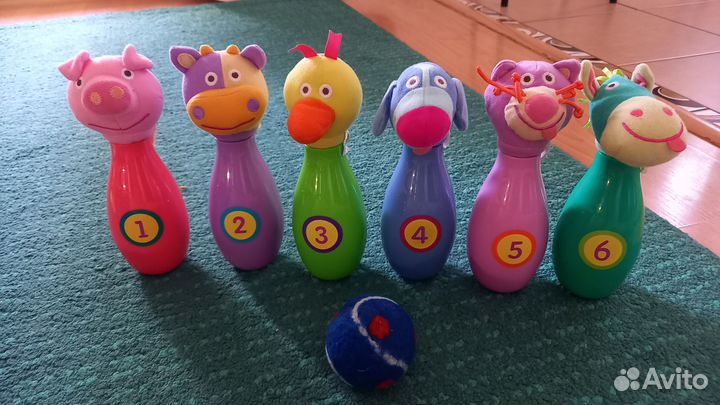 Кегли детские