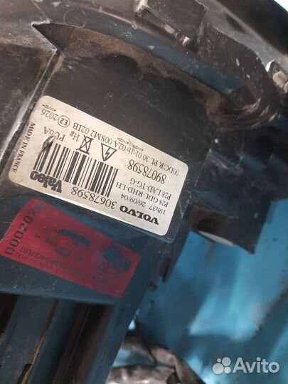 Фара левая вольво хс90