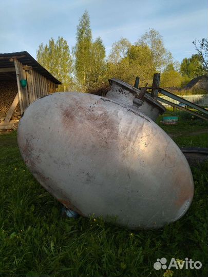 Алюминиевая бочка