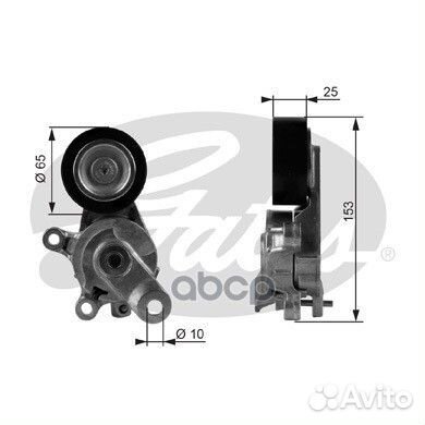 Ролик натяжной приводного ремня T38209 Gates