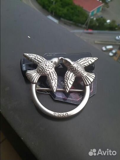 Птицы, пряжка на ремень, зажина на платок