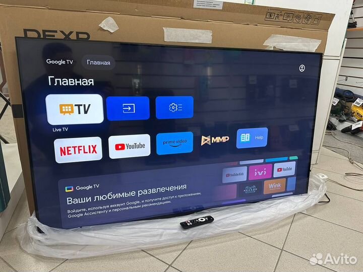 Телевизор Dexp 55uhg1
