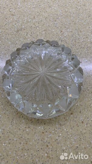 Пепельница хрустальная СССР