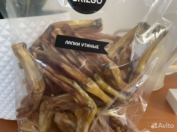 Лапки утиные grizgo / 500 гр пакет