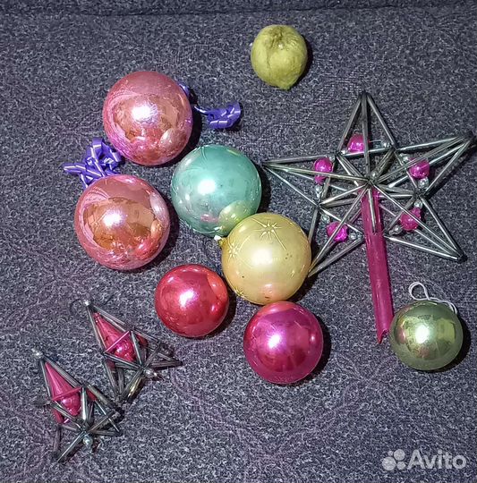 Новогодние игрушки СССР