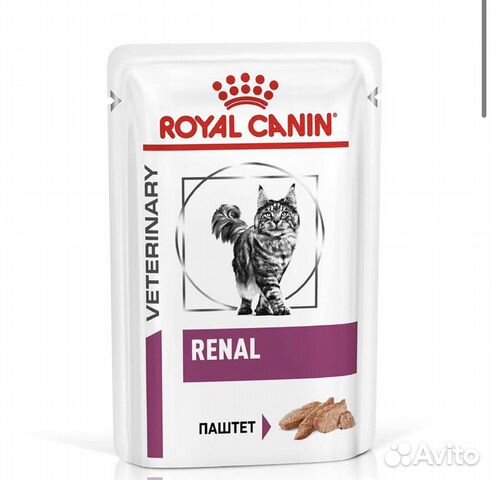 Влажный корм для кошек Royal Canin Renal паштет