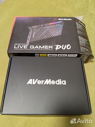 Карта видеозахвата avermedia Live Gamer DUO