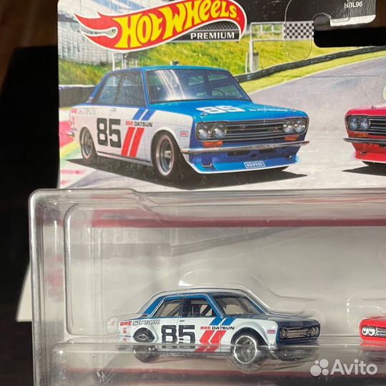 Hot Wheels Datsun '71 BRE Datsun 510 2 pack
