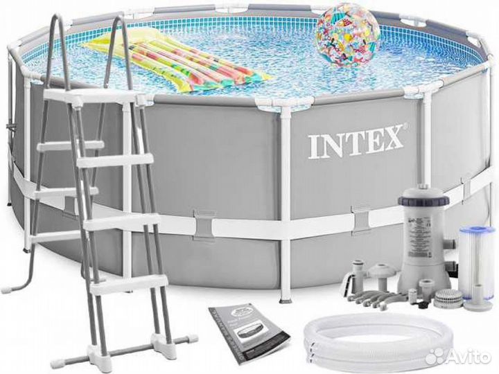 Каркасный бассейн intex