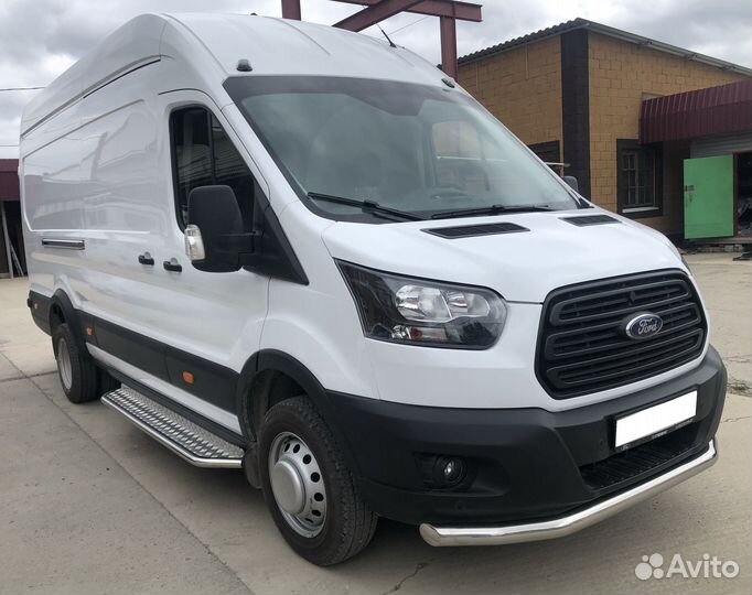 Защита переднего бампера Ford Transit 2018