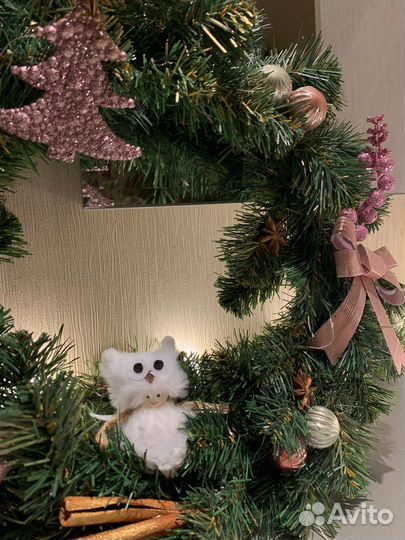 Новогодний рождественский венок