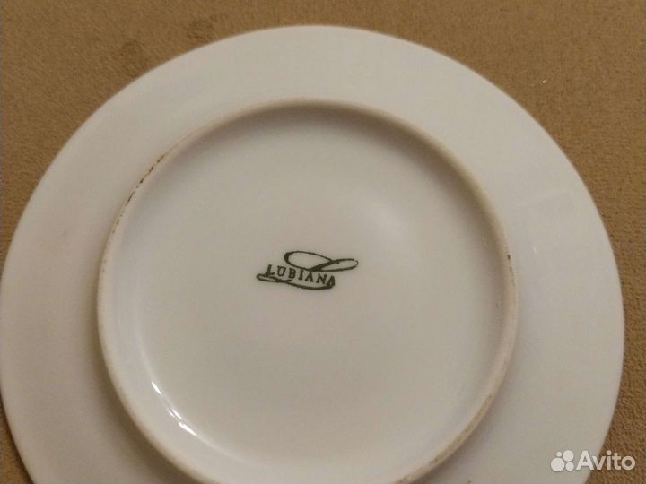 Чашка с блюдцеи