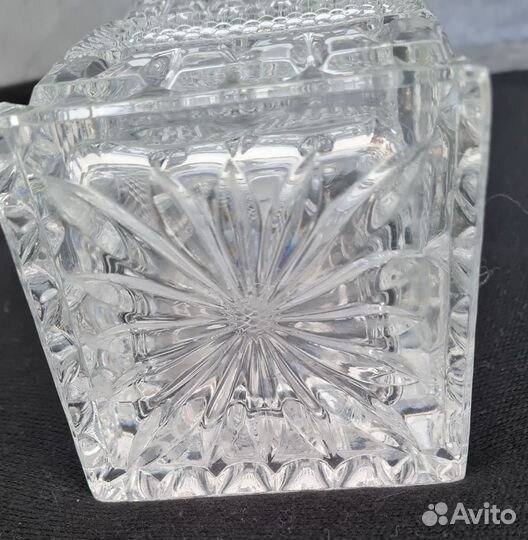 Штоф Богемия+10 стаканов новый СССР