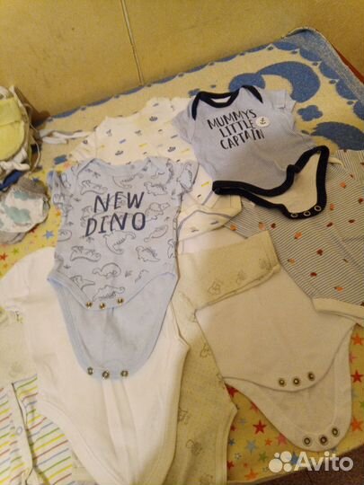 Детские вещи пакетом на мальчика 0-3 мес
