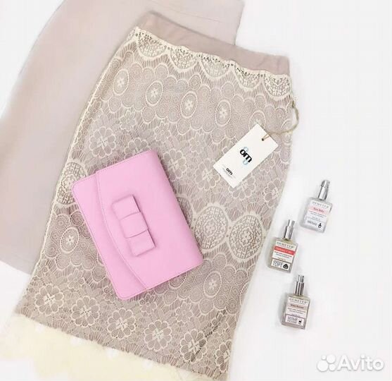 Двусторонняя кружевная юбка