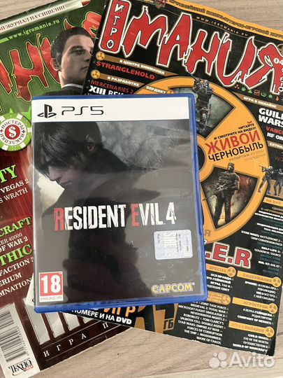 Resident evil 4 remake ps5 диск