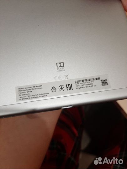 Планшет lenovo tab m10 fhd plus